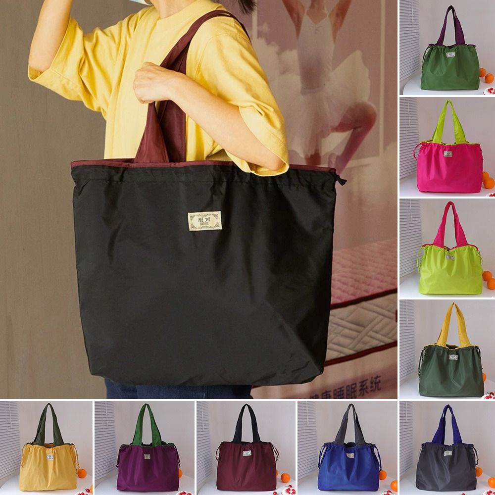 Reusable Zip Bag - Borsa per la spesa pieghevole del