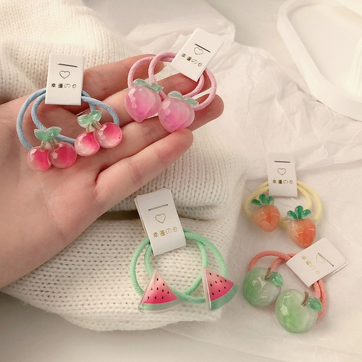 Travel Accessories With Baby - Elastici per capelli carota per bambini