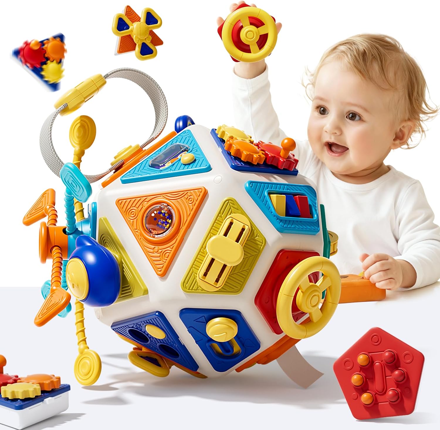 Travel Accessories With Baby - Cubo di Attività per Bambini, Giocattoli