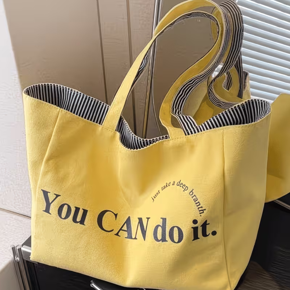 Travel Accessories Tech - Borsa shopping alla moda con stampa
