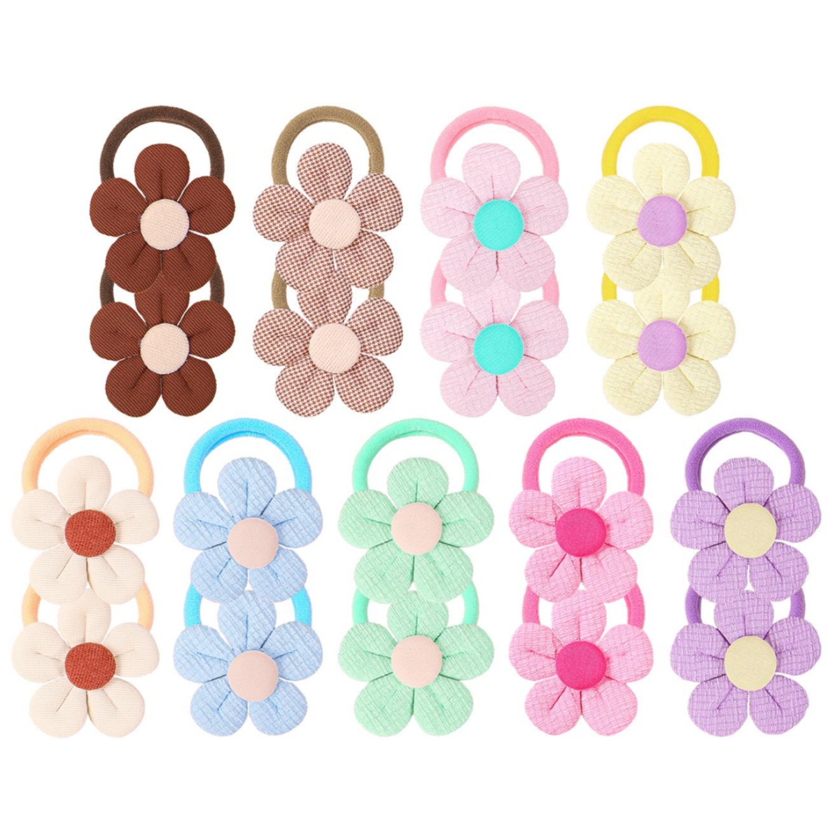 Travel Accessories For Girls - 18 pz Girasole Fascette Per Capelli