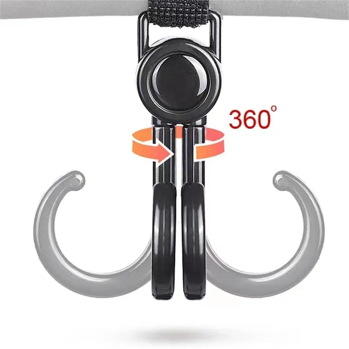 Doppi ganci girevoli Passeggin - Travel Accessories With Baby recensione e prezzo