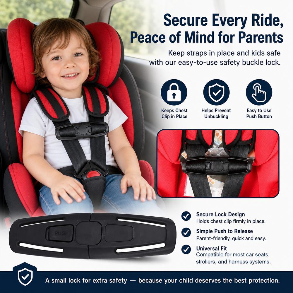 Clip per cintura di sicurezza  - Travel Accessories With Baby recensione e prezzo