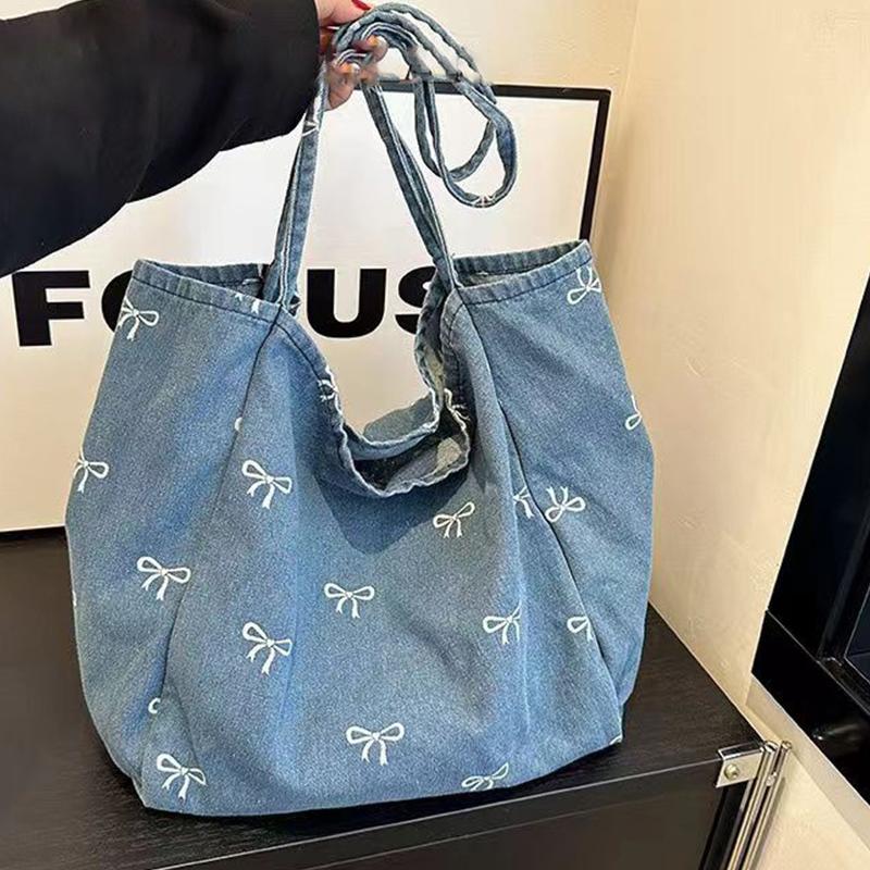 Borsa Tote in Denim e Tela con - Travel Accessories Tech recensione e prezzo