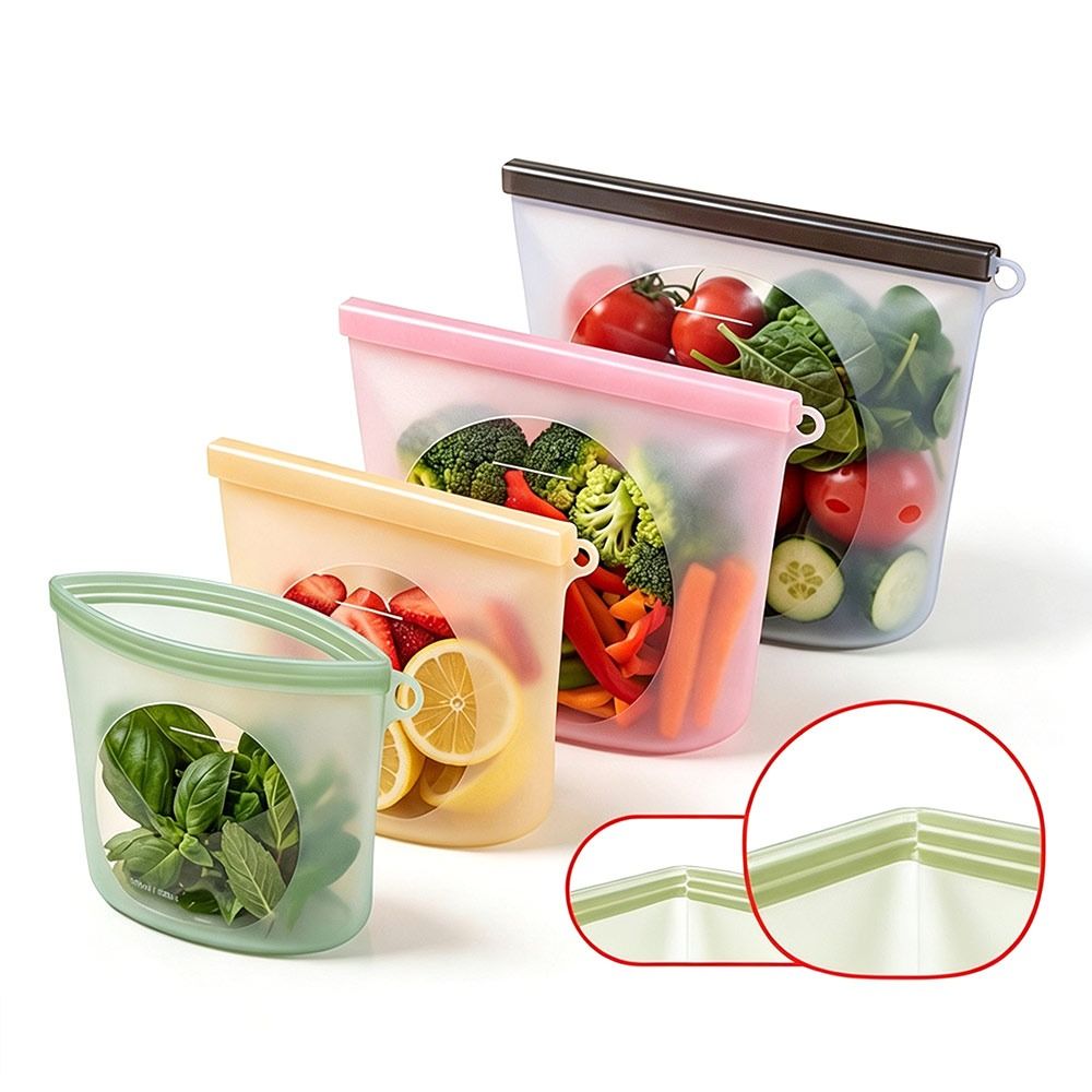 Sacchetto in Silicone per Cons - Reusable Zip Bag recensione e prezzo