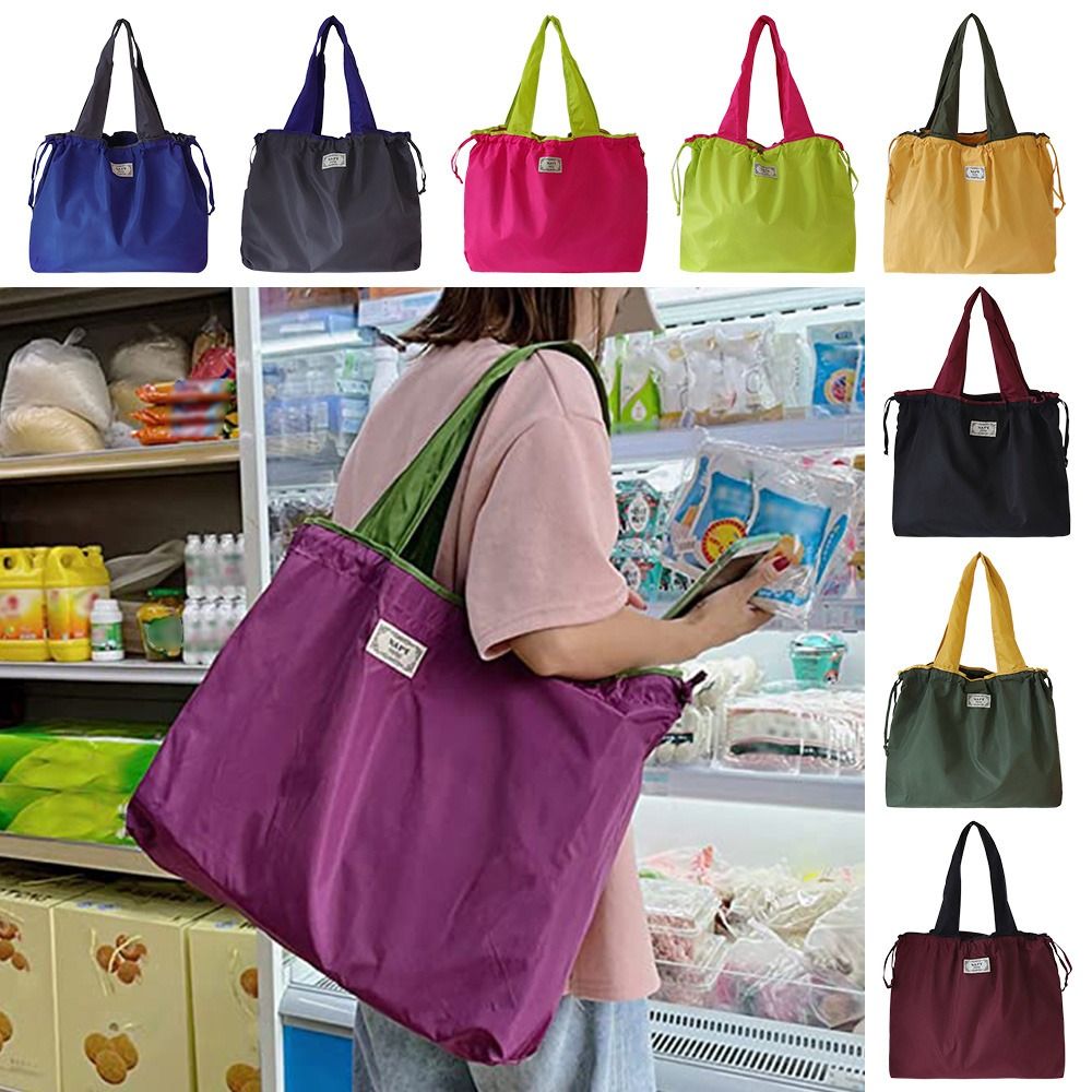 Borsa per la spesa pieghevole  - Reusable Zip Bag recensione e prezzo