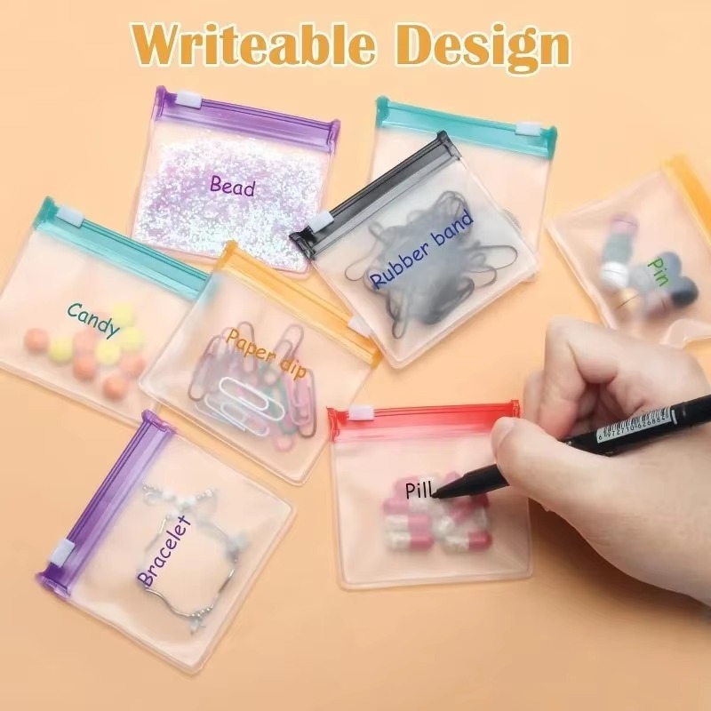 Mini Borse Colorate per Pillol - Reusable Zip Bag recensione e prezzo