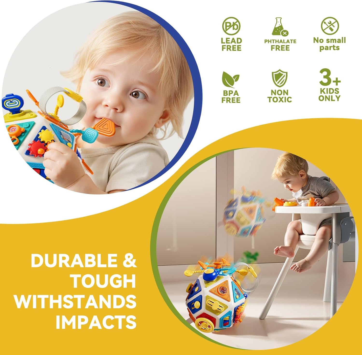 Cubo di Attività per Bambini,  - Travel Accessories With Baby recensione e prezzo