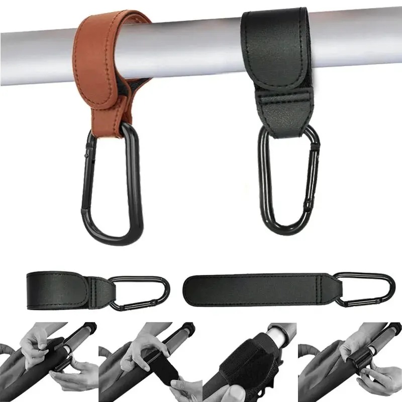 2 Pezzi Ganci in Pelle per Pas - Travel Accessories With Baby recensione e prezzo