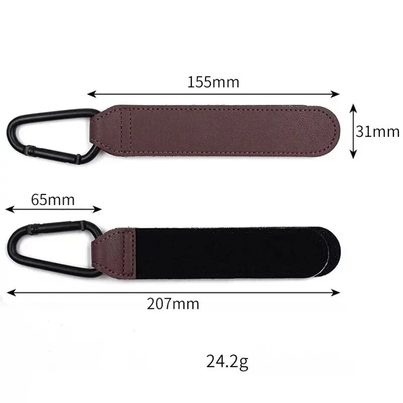 2 Pezzi Ganci in Pelle per Pas - Travel Accessories With Baby recensione e prezzo