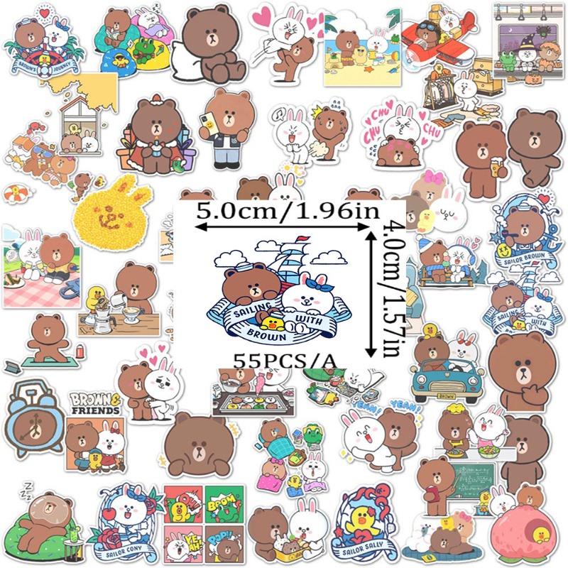 LINE FRIENDS, adesivi decorati - Sticker Luggage Decorative recensione e prezzo