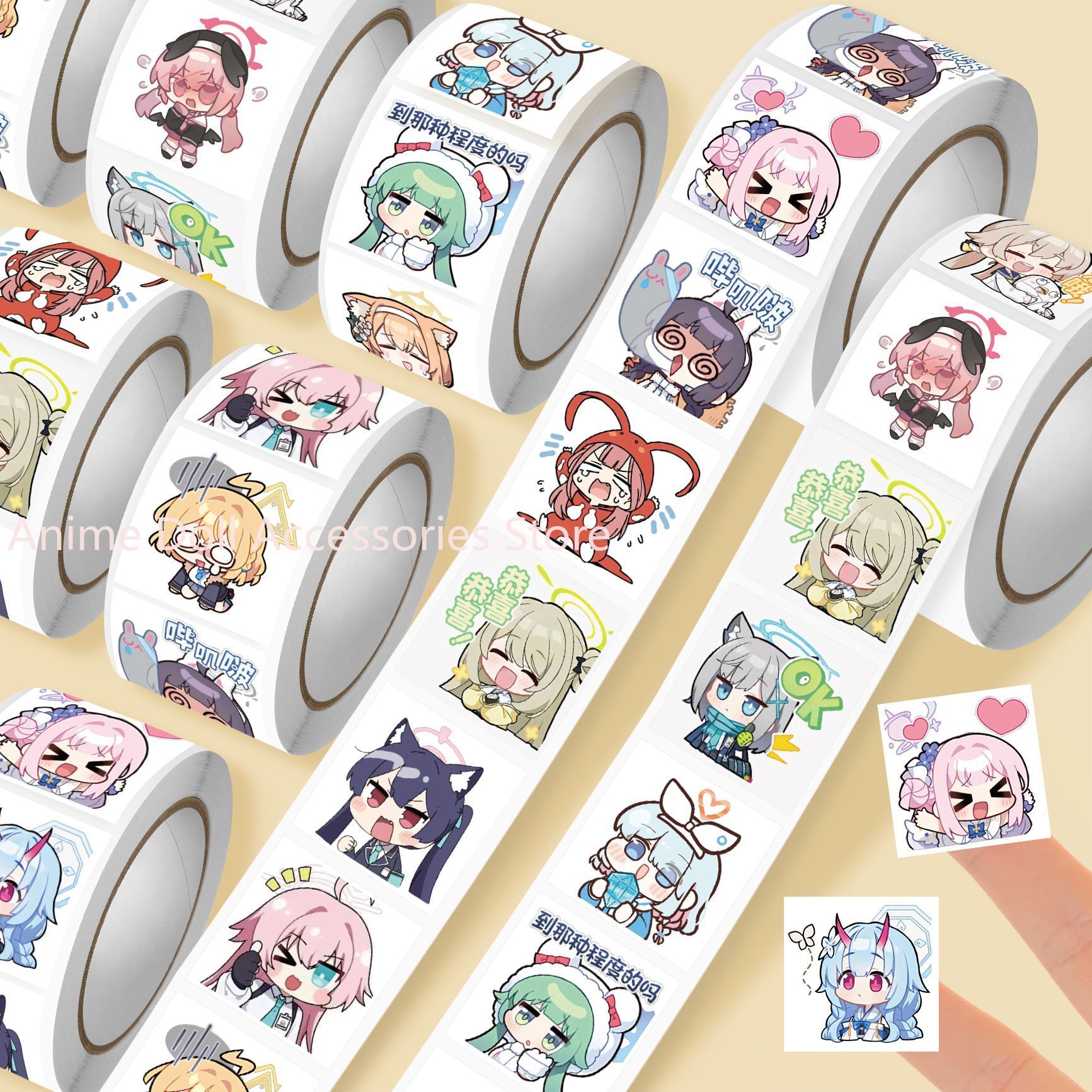500 Pezzi/Rotolo Adesivi Kawai - Sticker Luggage Decorative recensione e prezzo