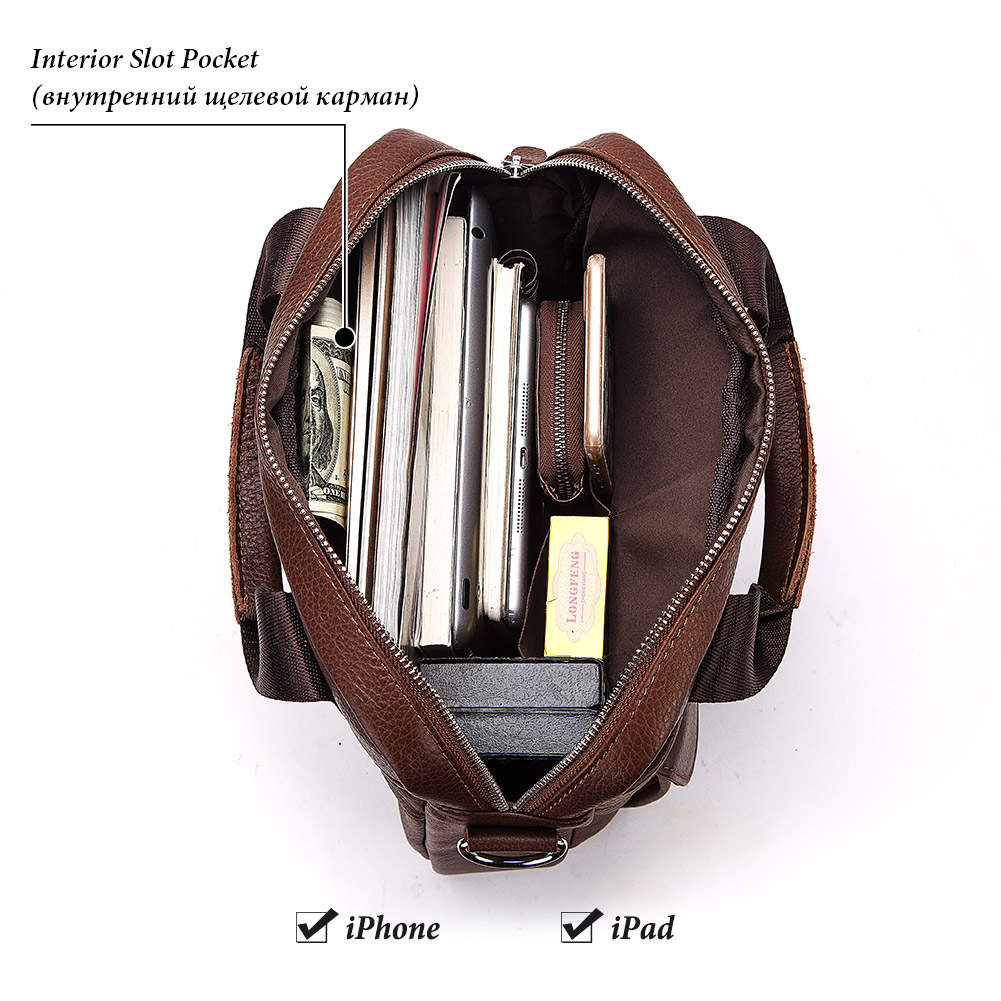 Borse da uomo in vera pelle du - Travel Accessories Tech recensione e prezzo